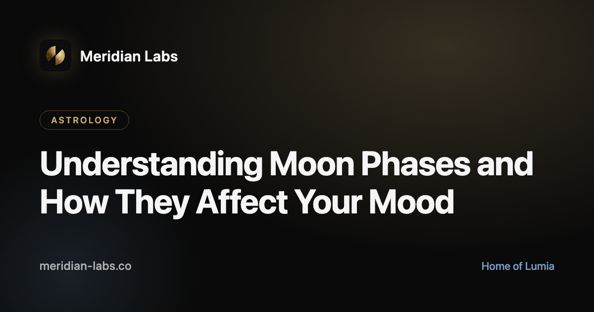 Understanding Moon Phases and How They Affect Your Mood